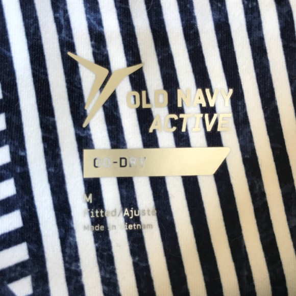 Old Navy Active Stripe Leggings M - Picture 3 of 4
